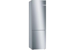 Bosch KGE39AICA, Serie 6, Kühl-Gefrier-Kombination, 201 x 60 cm, 249 L Kühlen & 94 L Gefrieren, LowFrost, BigBox für Gefriergut, längere Frische mit VitaFresh, Leise mit 38 dB, LED, AntiFingerprint