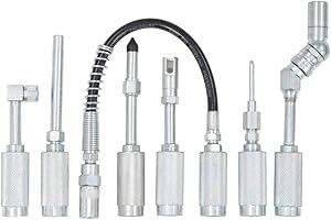KS Tools 980.1100 Grease gun adaptor set, 7 pcs