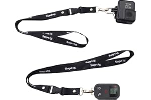Suptig Cordino da collo compatibilità for GoPro Hero 13, Hero 12, Hero 11, Hero 10/9/8/7/6/5/4/3/3+, Hero Session Dragon, Akaso Campark Action Camera