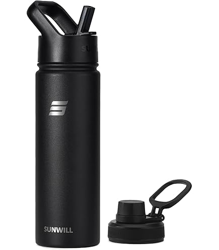 Bouteille d'eau isolée sous vide - TMISHION - 500 ml - Affichage LED