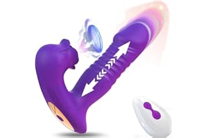 JR JOURLOVE Vibradorador Mujer Juguetes eroticos Estimulador de Clítoris Femenin pro 2 Succionador Clitoris,Vibradorador Clitoris con 10 Modes Recharge able