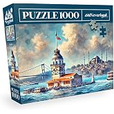 Neverland 1000 Par&ccedil;a Puzzle - Kız Kulesi