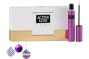 ACTIVELUXE COSMETICS Siero Avanzato per la Crescita delle Ciglia con Biopeptidi – Aumenta Lunghezza, Spessore e Forza, Formula Rinforzante con Cheratina e Collagene, Clinicamente Provato per Ciglia Più Lunghe e Voluminose