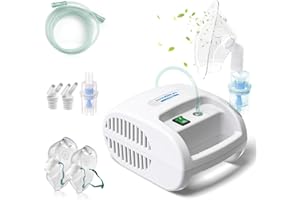 Hangsun CN100 Nebuliser Machine for Adults and Kids, Electric Inhaler, Compact Compressor Vaporiser Device, Nebulizer for Home and Travel Use