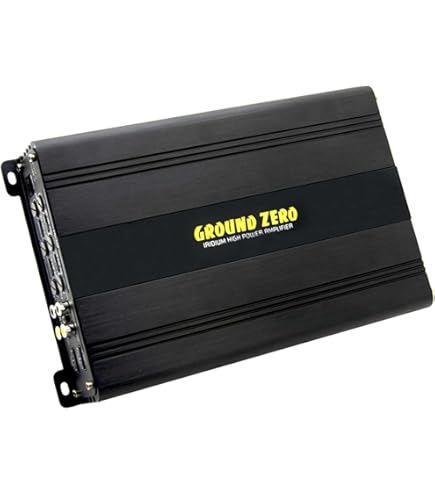 Ground Zero GZIA 4115HPX II | 4 Channel Amplifier : Amazon