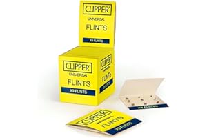 Weedness Clipper Classic Firestones 1 Paquete de 9 Piedras - Limitada Clipper Gas Lighter Bong Lighter Pipes Disposable