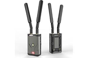 PWAY HDMI Wireless 4K, Trasmettitore e Ricevitore HDMI Wireless, Kit Extender HDMI da 150M (492FT), 5GHz 4K@30Hz per lo Streaming da DSLR, Laptop, Netflix, YouTube, a TV/Proiettore,HDMI 1.4