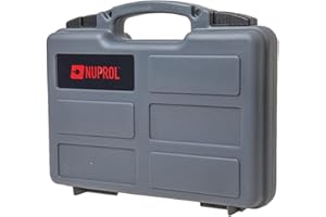 Nuprol Airsoft Petite Pistolet arme Field Transport Coque rigide rembourré