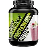 Protein Power 2kg Iron Addict Labs - Protein Powder with Whey and Soy - Complete and Balanced Aminogram with High Nutritional