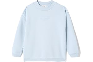 Koton Sudadera Interior Cepillada de Manga Larga con Cuello Alto Niñas