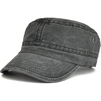 STETSON Casquette Datto Army Oilskin – Look Cuir Urbain, Protection UV 80, Homme Femme, Style Militaire Tendance