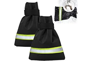 HAFRILY 2Pcs Outside Tap Cover for Winter 18 * 25cm Outside Tap Cover Frost Protector with Reflective Strip from Freezing Waterproof (18 * 25cm-2Pcak)