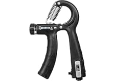 Hand Grip Strengthener - Eacam Adjustable Resistance 5-60KG Forearm Exerciser with Counter, Strength Trainer for Muscle Build