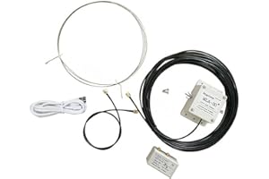 GutView MLA-30 + Plus Antenne de Boucle de Version de Mise à Niveau 0,5-30 MHz Anneau étanche à la Pluie antenne de réception Active Faible Bruit Onde Courte Moyenne