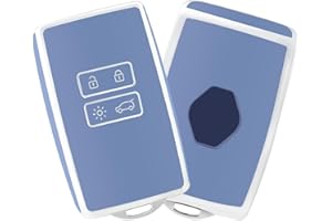 OFFCURVE Funda Mando Garaje Funda para Llaves de Coche Funda Llaves Coche Funda de Llaves para Renault Clio Espace 5 Master Bus Talisman Megane USW Fluence Duster Megane Kadjar Coque Captur Zoe