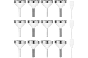 Beavorty 1 Set Perfume Dispensing Tool Essential Oil Set Liquid Makeup Mini Straws Tiny Metal Funnel Lotion Dispensing Tools Mini Filling Pipette Perfume Droppers Liquid Refilling Supplies