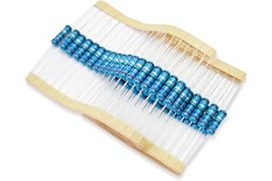 Innfeeltech 50 piezas 2w 1% de tolerancia resistencia de película metálica de 2,7 Ohm para proyectos y experimentos de bricolaje