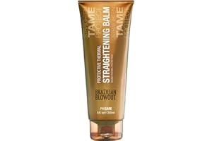 BRAZILIAN BLOWOUT Acai Protective Thermal Straightening Balm, 8 Oz.