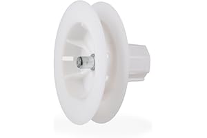 IdeaGenesis - Disco Persiana con Espiga para Cintas de 18mm | Polea de Persianas para ejes 40mm | Disco con Espiga Metálica | Recambios y repuestos (Cinta 18mm con espiga, 120X40)