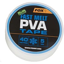 Ruban PVA Soluble 10 M Pour Pêche à La Carpe – Se Dissout Rapidement, Compatible Avec Sacs Appât, 3 Largeurs Disponibles