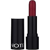 Note Cosmetics Deep Impact Lipstick 14 Warm Cherry Kremsi Dokulu Yarı Parlak Ruj, Kırmızı
