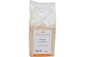 Roggen-Vollkorn-Sauerteig [250g] - Dorfner Mühle - Getrockneter Sauerteig aus Roggenvollkornmehl ohne Zusätze