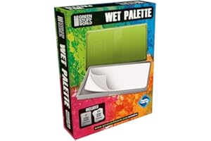 Green Stuff World Wet Palette - Wet Palette Antibacterial for Painting Miniature Figures with Acrylic Paint