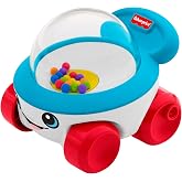 Fisher-Price Hareketli Toplar, 6 aylık ve daha b&uuml;y&uuml;k bebekler i&ccedil;in eğlenceli sesleriyle emeklemeye yardımcı y&uuml;r&uuml;te&ccedil;, JKD57