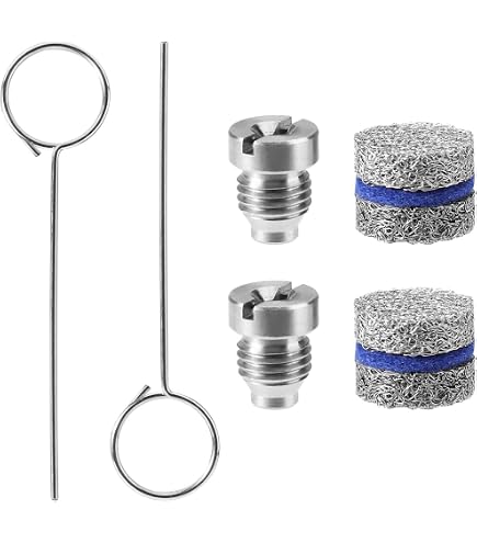 Embouts Buse Canon Mousse 1.1mm - Kit Nettoyage - Acier Inoxydable - 3000 PSI - Pour Lance Mousse Neige