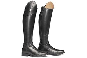 DJFOG Reitstiefel Reitschuhe Herren Westernstil Lange Stiefel Unisex Kniehohe Stiefel Outdoor Frühling Herbst Große Größe Ritterstiefel