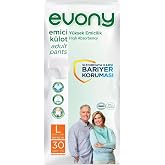 Evony Yetişkin Hasta Bezi Emici K&uuml;lot Large Standart 30 Adet