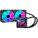 Asus ROG Ryujin II 240 ARGB V2 240mm İşlemci Sıvı Soğutucu | OLED AURA Sync RGB 2X Noctua Ippc 2 Pwm 120mm*2 Adreslenebilir R