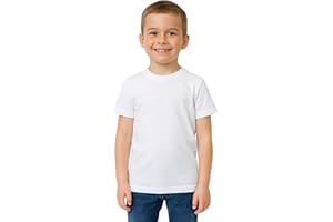 Intimitaly Set di 2 Magliette Intime per Bambini, 100% Cotone Caldo, Anallergiche, Traspiranti, Unisex, 3-12 Anni
