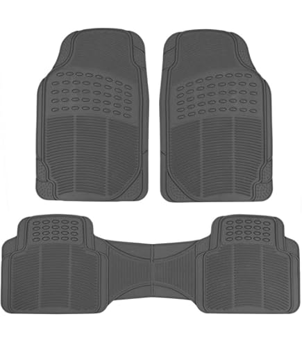 Volkswagen 5H106150082V rubberen voetmatten, premium all-weather matten, 4 x rubberen matten, met golfopschrift, niet voor Mild-Hybrid MHEV (PR-code 0K4