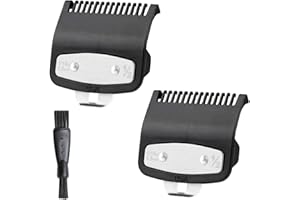 SRLWMYI Hair Trimmer Attachments, Hair Trimmer 1.5 mm, 2 Pieces, Compatible with Wahl Hair Clippers, Choice Trimmer, Hairdresser Shear Protection, Clipper Attachments, 1.5 mm, Ideal for Precise Haircuts