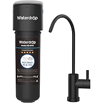 Waterdrop 10UA Onderbouw Waterfiltersysteem, Directe Aansluiting op Keukenkraan, 11000 Gallons Hoge Chloorreductiecapaciteit, USA Tech