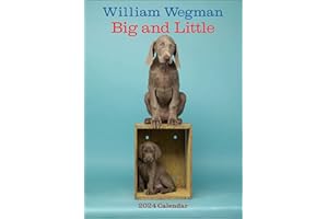 William Wegman Big and Little 2024 Wall Calendar