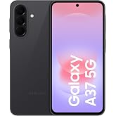 Samsung Galaxy A37 5G Android Akıllı Telefon, 128GB Hafıza, 8GB RAM, Antrasit, 6 Nesil OS G&uuml;ncellemesi, Geniş Ekran, &Uuml;&ccedil;l&uuml; Kam