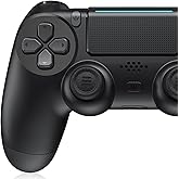 Wireless Controller for PS4,Controller Wireless for PS4/Pro/Slim/PC Bluetooth Gamepad Joystick with Dual Vibration Touch Pane