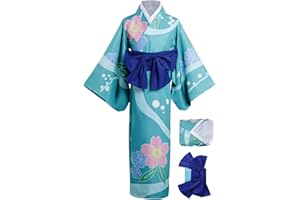 Gonriya Zenitsu Cosplay Kimono Costume Anime Halloween Outfit for Adult Womens Mens