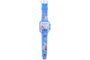 PUGKUYE Stitch Orologio Bambino, Orologio Stitch Bambina, Stitch Orologio, Lilo e Stitch, Stitch Gadget，Regalo Bambina Bambini 6 7 8 9 10 11 12 Anni