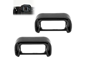 NIYATA Lot de 2 œilletons pour appareil photo Sony A6700/A7CR/A7CM2 Micro objectif unique, Alpha A6700 ILCE-6700 APS-C, appareil photo remplace Sony FDA-EP20 Eyecup, accessoire de protection pour viseur