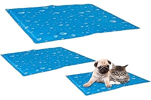 Karlie 522616 - Cuscino refrigerante a forma di goccia, lunghezza 50 cm, larghezza 40 cm (taglia S)