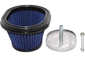 LOCOPOW Air Filter for Yamaha Blaster 200 / Raptor 250 / Breeze 125 / Grizzly 125 / Raptor 125, YFS200 YFM250R YFA125 YFM125 YFM125R, Replace 2XJ-14451-00-00