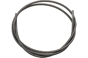 1,44 m flexibel drivaxel för FS55 FS75 för FS80 FS85 trimmers, kärnmontering 4130 711 3210, svart, 1 st trädgårdsverktyg till