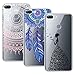 Produktbild Yokata Kompatibel mit Huawei Honor 9 Lite Hülle Silikon Transparent Durchsichtig Handyhülle Schutzhülle TPU Dünn Slim Kratzfest mit Motiv 3 Pack - Mandala + Windmühle + Mädchen und Schmetterling
