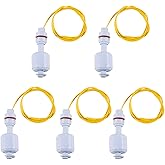 Flüssigkeit Schwimmerschalter,5 Stück Wassertank Pool Flüssigkeitsstandsensor Controller,Wasserstand Sensor für Hydroponics G