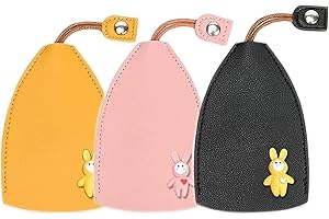 NHCDFA 3 PCS key wallet,Car Key Holder,Leather Key Pouch,Car Key Case,Leather Car Key Case Cover,Creative Large Capacity Key Sleeve,Key Pouch Car Key Cover