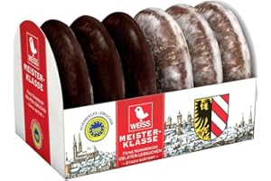 LAMBERTZ Weiss Meisterklasse feine weiche Oblaten Lebkuchen 2fach 5 x 200 gr.