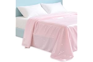 XUENIU Waterproof PVC Sheet Pad Disposable Oil-Resistant Mattress Cover Stain Mess-Proof Bedspread Push Massage Spa Bed Protector Thickened Sofa Cushion Protective for Home Travel Hospital Incontinence Pet